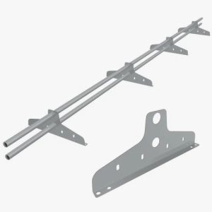 Снегозадержатель трубчатый NewLine D-25мм 3м RAL 7004