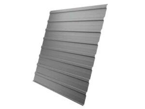 Профнастил HC35R 0,5 Satin RAL 9006 бело-алюминиевый
