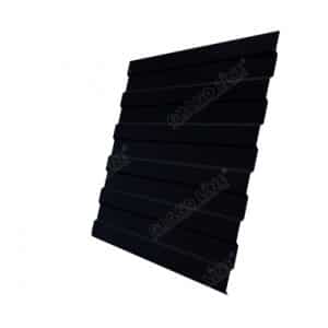 Профнастил С8А 0,5 Satin Мatt RAL 9005 черный