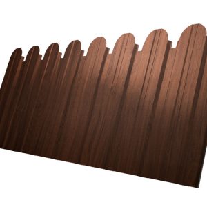 Профнастил C10A 0,45 Print Elite Choco Wood TwinColor