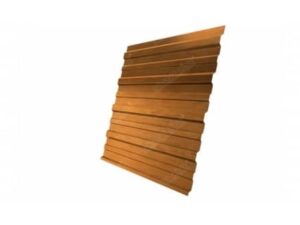 Профнастил C10A 0,45 Print Elite Golden Wood TwinColor