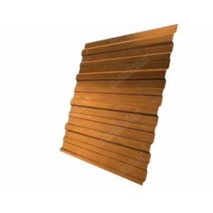 Профнастил C10A 0,45 Print Elite Golden Wood TwinColor