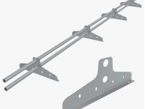 Снегозадержатель трубчатый NewLine D-25мм 3м RAL 9006