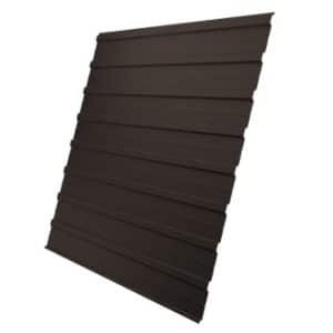 Профнастил HC35R 0,5 Satin RR 32 темно-коричневый