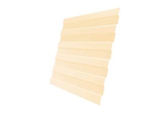 Профнастил C8A 0,5 Satin RAL 1015 светлая слоновая кость