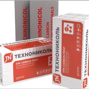 Экструзионный пенополистирол XPS ТЕХНОНИКОЛЬ CARBON PROF 100мм (580х1180) 4 плиты (2,74м2/0,274м3)