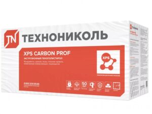 Экструзионный пенополистирол XPS ТЕХНОНИКОЛЬ CARBON PROF SLOPE-4,2% 1200x600x35/60 Элемент K 8 плит (5,86м2/0,274м3)