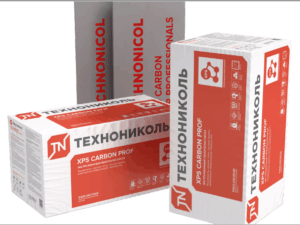Экструзионный пенополистирол XPS ТЕХНОНИКОЛЬ CARBON PROF 60мм (580х1180) 5 плит (3,42м2/0,205м3)