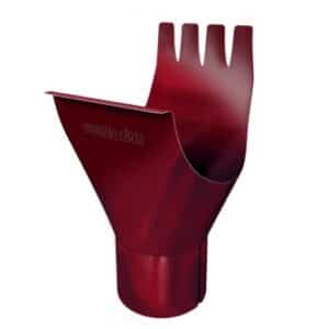 Воронка GL PU 125/90 мм RAL 3005 красное вино