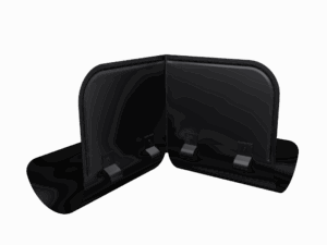 Ограничитель перелива угловой GL PU 125/90 RAL 9005 черный