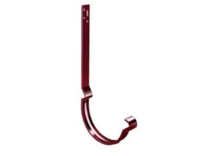 Крюк длинный полоса GL PU 125 мм RAL 3005 красное вино
