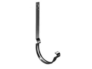 Крюк длинный полоса GL PU 125 мм RAL 9005 черный