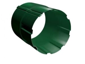 Соединитель трубы GL PU 90 мм RAL 6005 зеленый мох