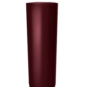 Труба круглая GL PE 90 мм 3 м RAL 3005 красное вино