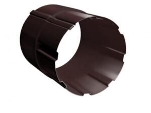 Соединитель трубы GL PU 90 мм RAL 8017 шоколад