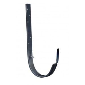 Крюк длинный GL PU 125 мм RAL 7024 мокрый асфальт