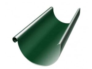 Желоб полукруглый GL PU 125 мм 3 м RAL 6005 зеленый мох