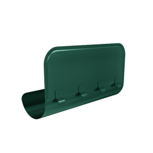 Ограничитель перелива GL PU 125/90 RAL 6005 зеленый мох