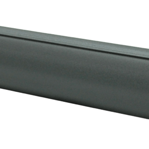 Труба круглая соединительная GL PE Matt 90 мм 1 м RAL 7024 мокрый асфальт