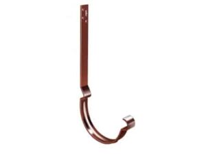 Крюк длинный полоса GL PU 125 мм RAL 8004 терракота