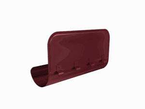 Ограничитель перелива GL PU 125/90 RAL 3005 красное вино
