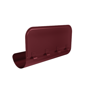 Ограничитель перелива GL PU 125/90 RAL 3005 красное вино