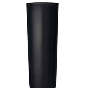 Труба круглая GL PE Matt 90 мм 3 м RAL 9005 черный