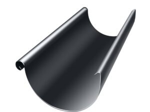 Желоб полукруглый GL PE 150 мм 3 м RAL 7024 мокрый асфальт
