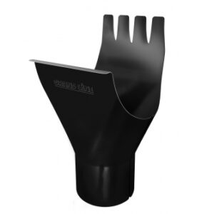 Воронка GL PU 125/90 мм RAL 9005 черный
