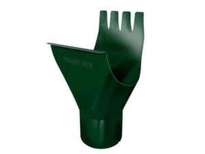 Воронка GL PU 125/90 мм RAL 6005 зеленый мох