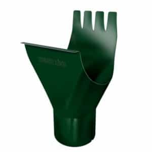 Воронка GL PU 125/90 мм RAL 6005 зеленый мох