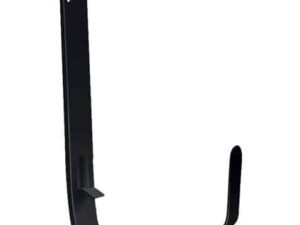 Крюк длинный GL PE Matt 125 мм RAL 9005 черный