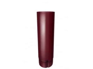 Труба круглая GL PU 90 мм 3 м RAL 3005 красное вино