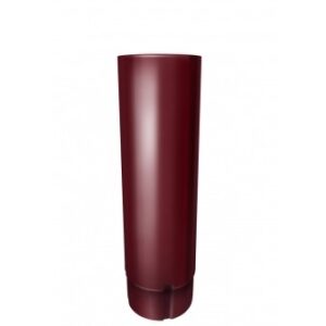 Труба круглая GL PU 90 мм 3 м RAL 3005 красное вино