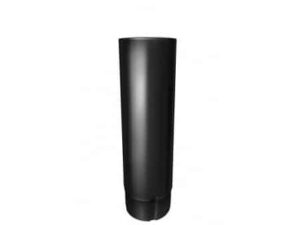 Труба круглая GL PU 90 мм 3 м RAL 9005 черный