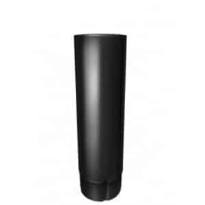 Труба круглая GL PU 90 мм 3 м RAL 9005 черный
