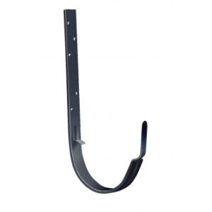 Крюк длинный GL PU 150 мм RAL 7024 мокрый асфальт